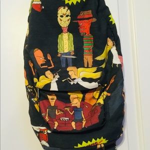 SOLD. O-Mighty Beavis And Butthead Backpack RARE!!